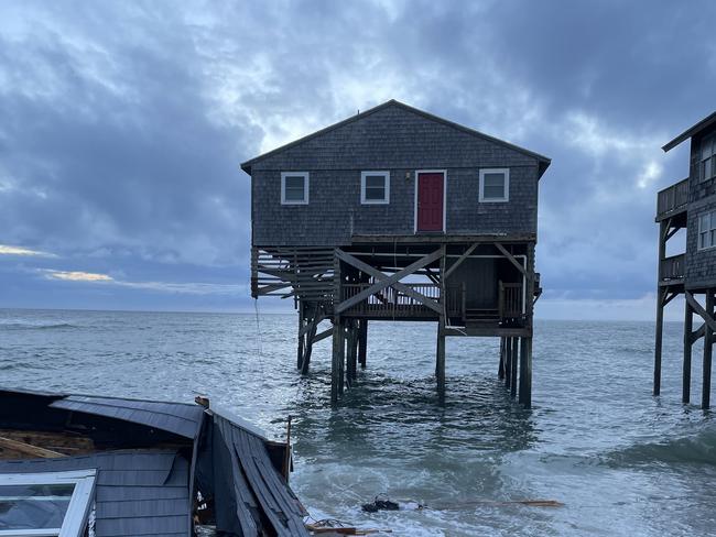 Homeowners have been left stunned by the rapid effects of erosion in the vacation hotspot. Picture: NPS