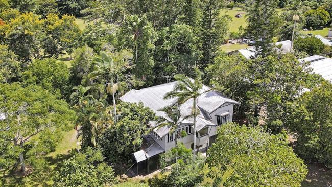 A gorgeous five-bedroom Queenslander surrounded by trees on 3,061sq m at 233 New Harbourline Rd, New Harbourline, south of Innisfail, is on the market with offers of more than $270,000 sought. Picture: supplied