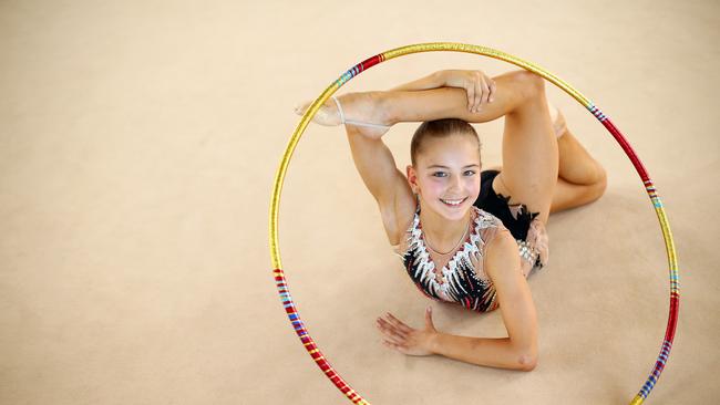 Manly West's Lidiia Iakovleva when selected for Australian junior team. Picture: Peter Cronin