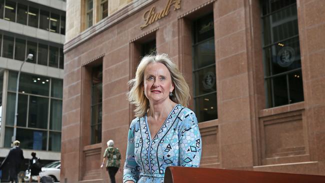 Maria Twomey was originally set to make a pick up from the Lindt Cafe two years ago — the same day a gunman stormed the building. Picture: Richard Dobson