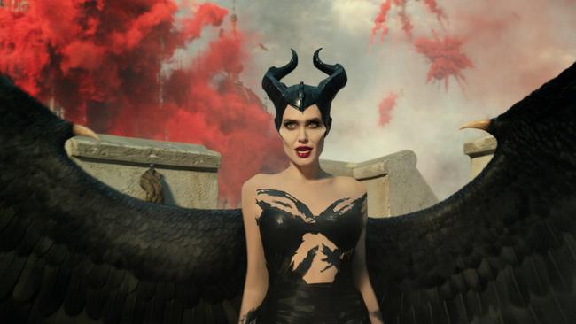 Angelina Jolie in a scene from the movie Maleficent: Mistress of Evil. Supplied by Disney.