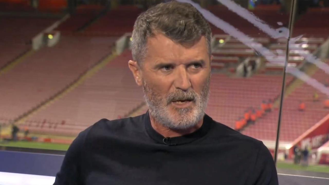 Roy Keane didn't take kindly to Virgil van Dijk's comments about Manchester United. Picture: Sky Sports