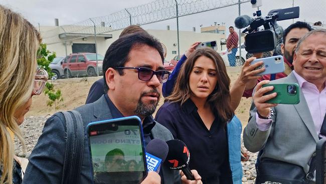 Fidel Cordero Gutiarrez, from the Missing Persons unit of the State Attorney General's Office outside court. Picture: AFP