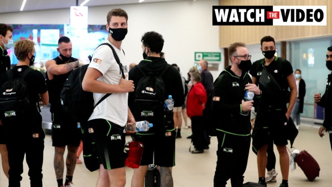 NBL teams arrive in Hobart