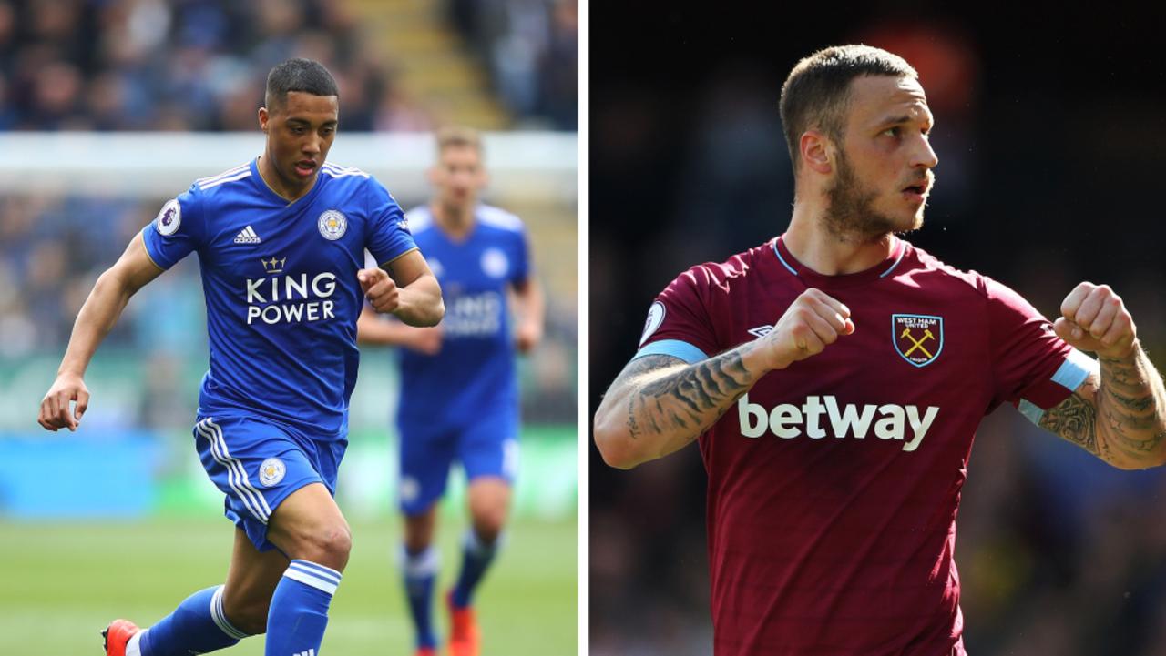 Leicester City sign Youri Tielemans, West Ham say farewell to Marko Arnautovic.