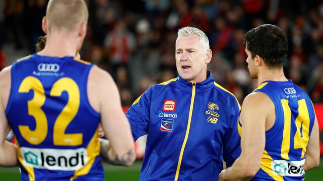 Adam Simpson says players will always be disgruntled. Picture: Michael Willson/AFL Photos via Getty Images