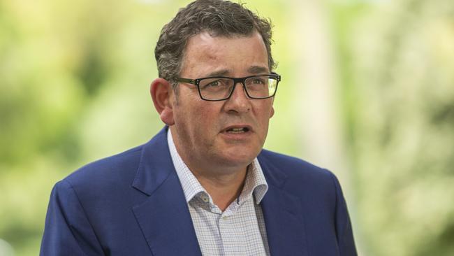 Daniel Andrews is pushing for purpose-built centre for quarantine or emergency purposes. Picture: Wayne Taylor