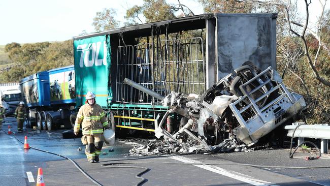 Both drivers escaped without serious injury. Picture: Tait Schmaal