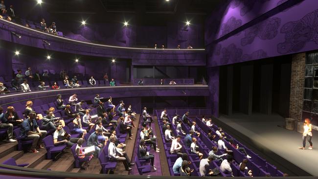 Artist's impressions of the new Geelong Arts Centre development