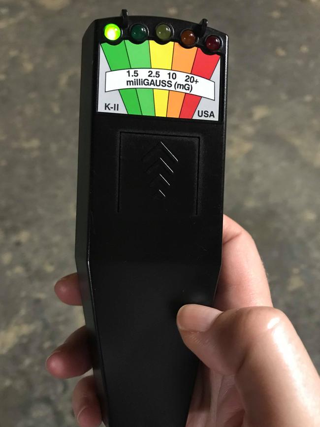 An EMF reader — an essential tool for any ghost hunter.