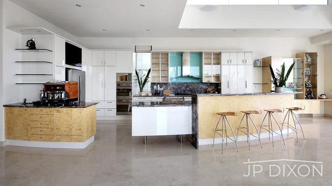 Tones and textures in the kitchen.