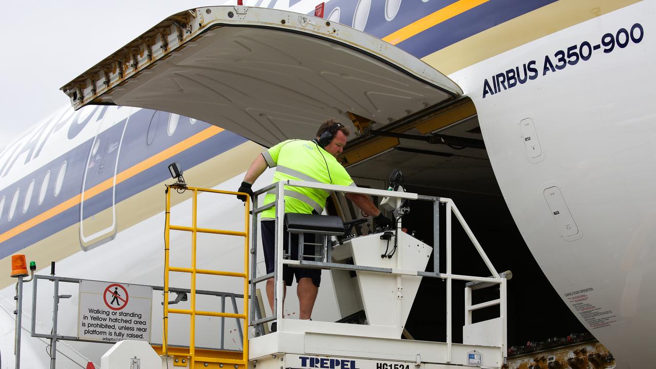 The first batch of Pfizer vaccinations arrived in Australia in February. Picture: POOL via NCA NewsWire / Gaye Gerard