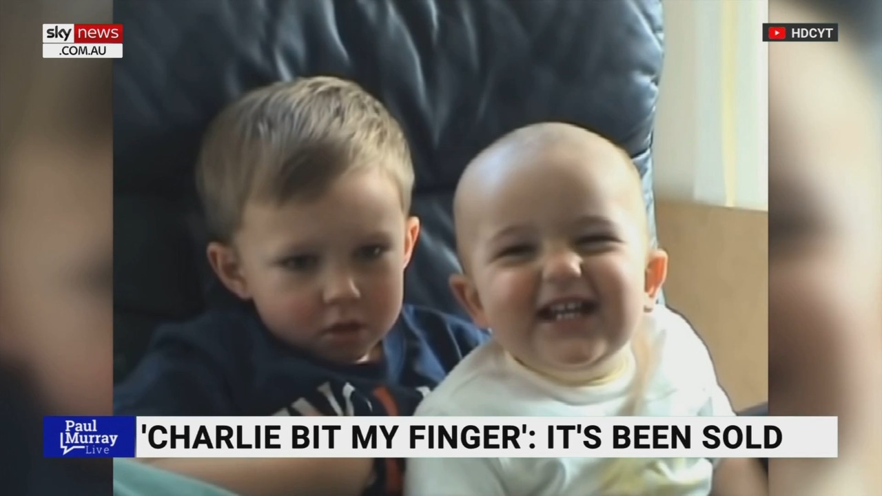 Rights to viral ‘Charlie Bit My Finger’ video sold at US auction | Sky ...