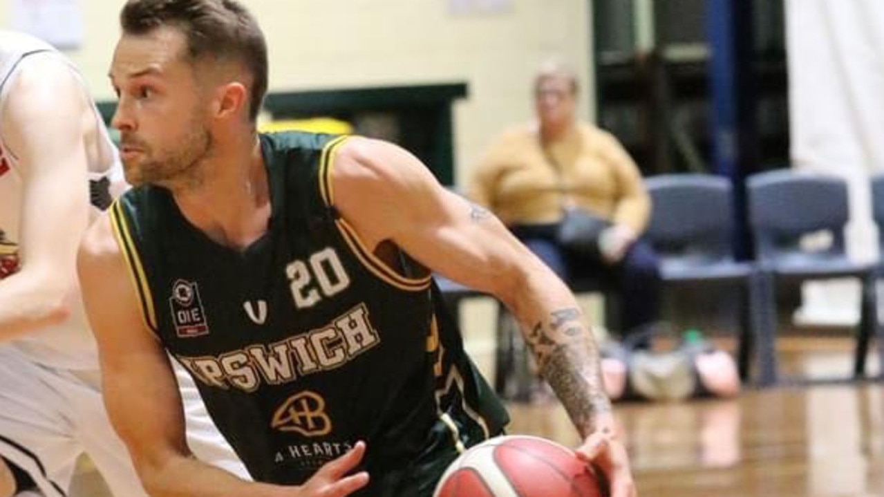 Focused Ipswich Force basketballer Nathan Sobey is leading his new team into the QSL playoffs.