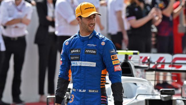 Daniel Ricciardo will make his debut for McLaren at the Bahrain Grand Prix this weekend. Picture: AFP