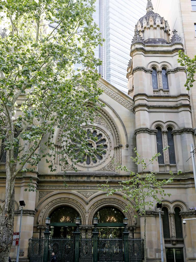 TThe Great Synagogue on Elizabeth Street in Sydney is more than 140 years old. Picture: NewsWire / John Appleyard