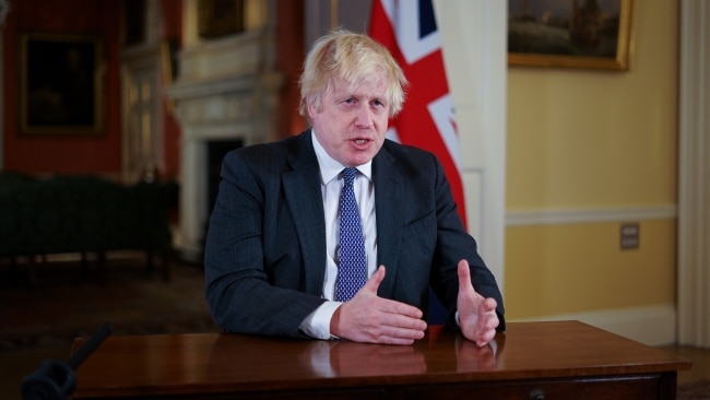 Prime Minister Boris Johnson says the NHS should brace for a further rise in COVID case for at least a 'couple of weeks'. Picture: Kirsty O'Connor - WPA Pool/Getty Images