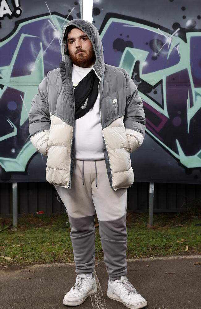 Daniel Cameron at the Blacktown Youth Services Association. Picture: Jonathan Ng