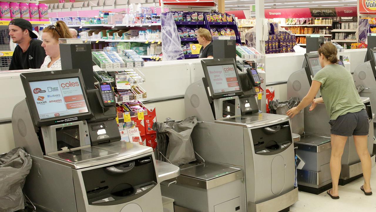 Despite the findings, Australian retailers are backing in their shift to self-service. Picture: Mark Scott.