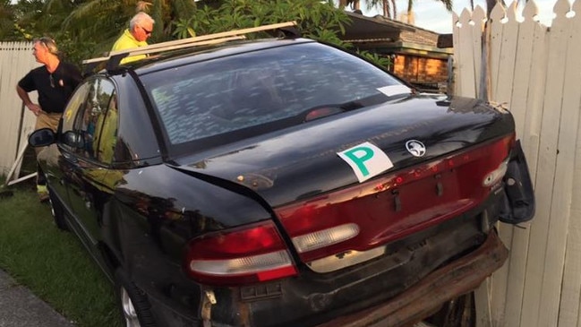 A resident believes the car the teenager was driving was one that had been seen abandoned at the side of the road for days. 