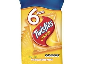 Twisties, 6 pack, cheese flavoured