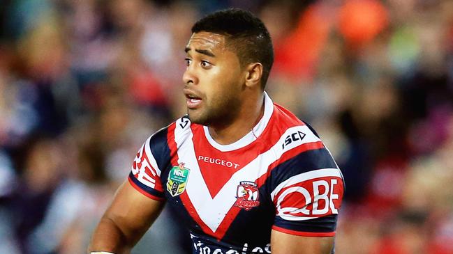 Michael Jennings of the Roosters during the Sydney Roosters v South Sydney Rabbitohs NRL round 26 game at Allianz Stadium, Sydney. pic Mark Evans