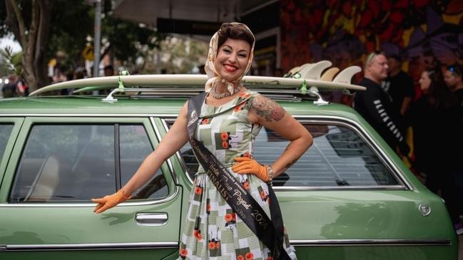 Jacqueline Shapland has put together various vintage ensembles. Photo: contributed