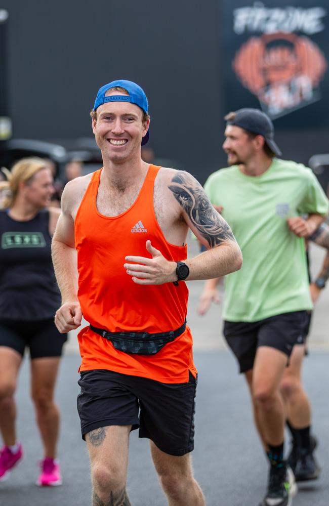 Trent Henderson will run 110 marathons in 110 days to raise awareness of mental health with Speak Up! Stay ChatTY. Picture: Linda Higginson