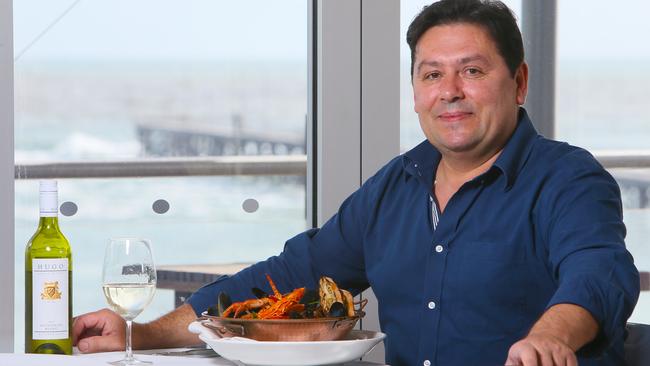 Filipe Horta owner of Hortas seafood restaurant at Pt Noarlunga, Picture: Emma Brasier