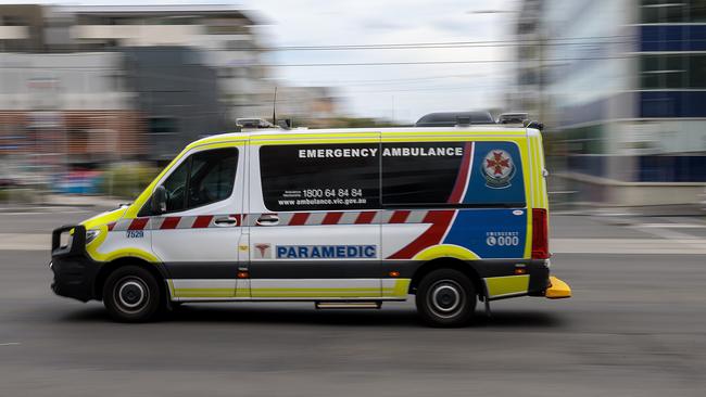 A Vespa rider was taken to hospital but later died.