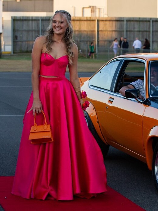 Ella Atkinson at the 2023 Bundaberg State High School Formal.