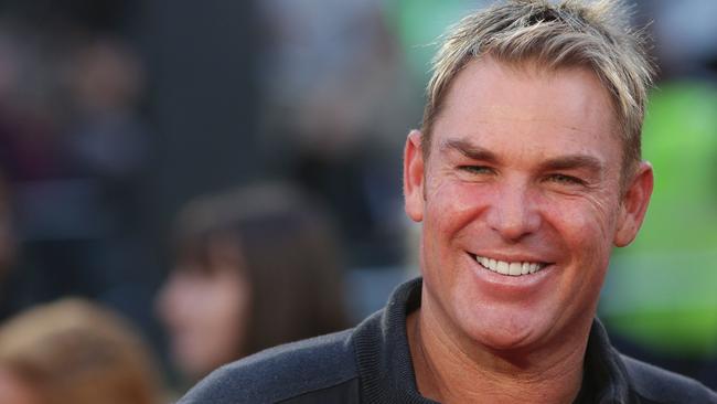 Warnie gets a bio-drama: The Aussie cricketing great is the subject of a new Channel Seven drama in 2017. Picture: Daniel Leal/AFP