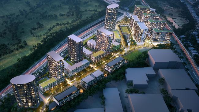 Greenland's huge development project at Lachlan's Line, North Ryde