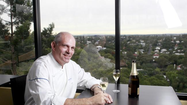 Romain Bapst at his former Bardon restaurant Mariosarti Italian.