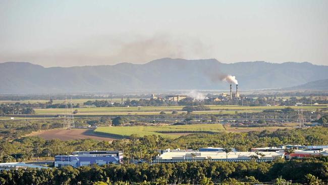 The view to the canefields from North Mackay lookout. Picture: Stuart Quinn