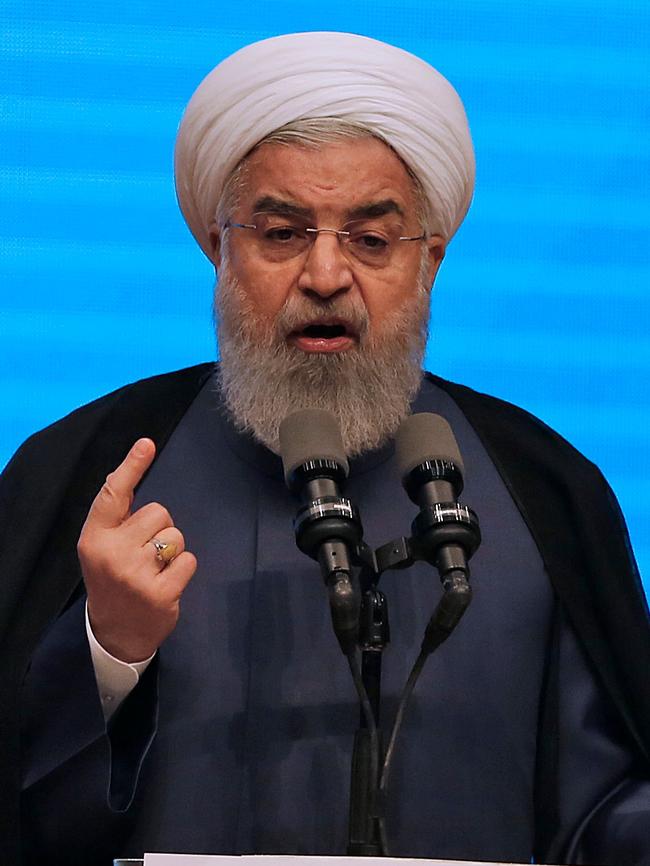 Iran's president Hassan Rouhani. Picture: AFP.