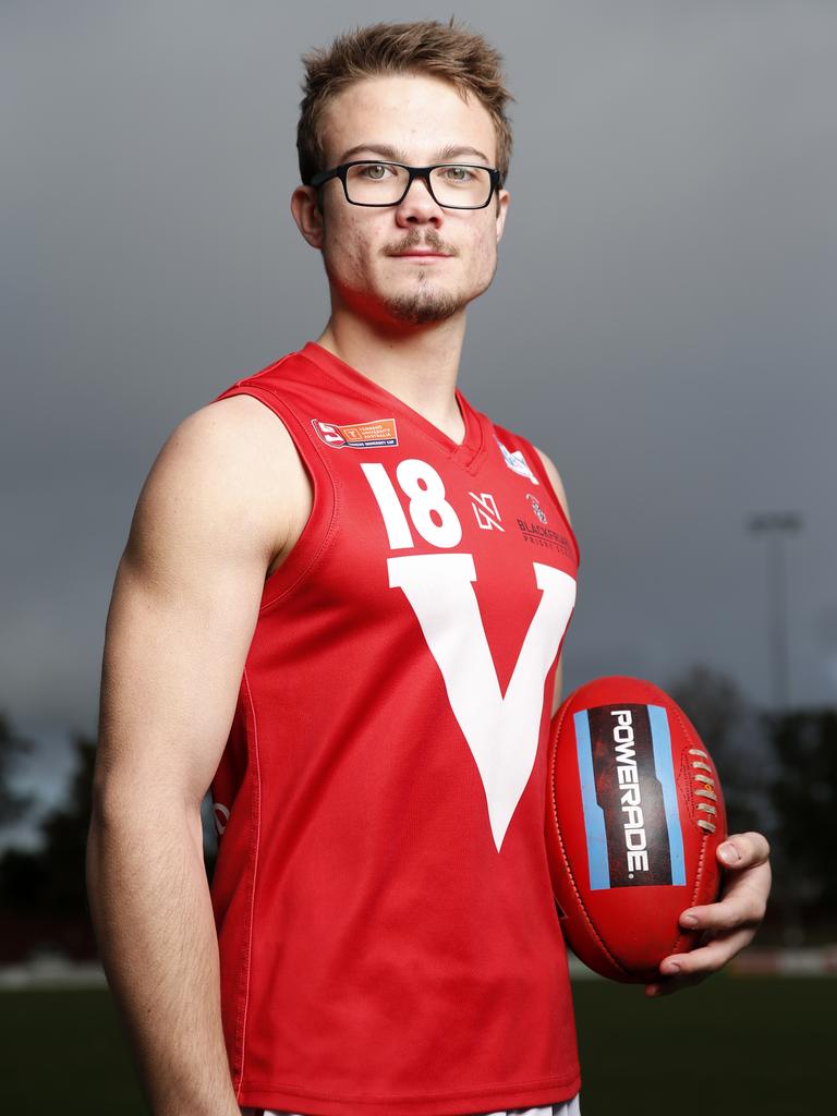 North Adelaide’s James Willis has attracted plenty of AFL attention. Picture: Cory Sutton/SANFL.