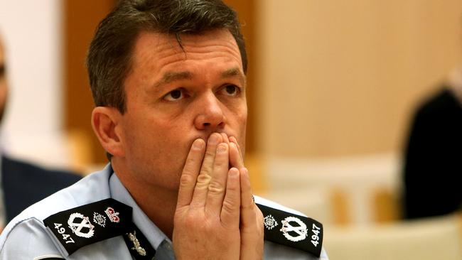 AFP Commissioner Andrew Colvin. Picture: News Corp Australia