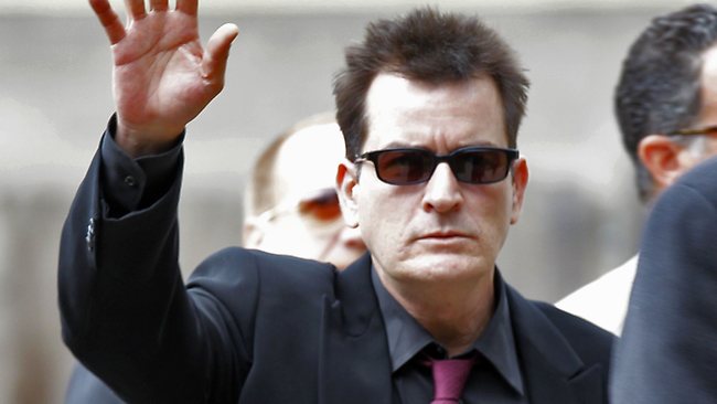 Social media calls for Charlie Sheen (aka Wild Thing) to throw out