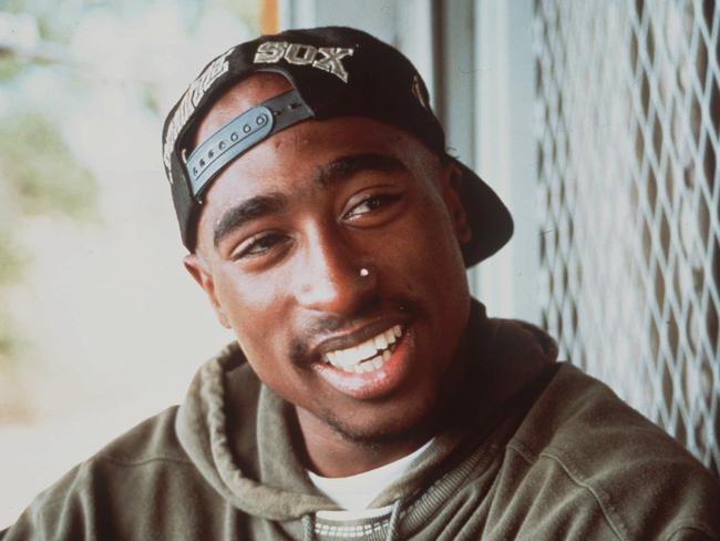 Tupac Shakur was gunned down in 1996 aged 25. Picture: AP