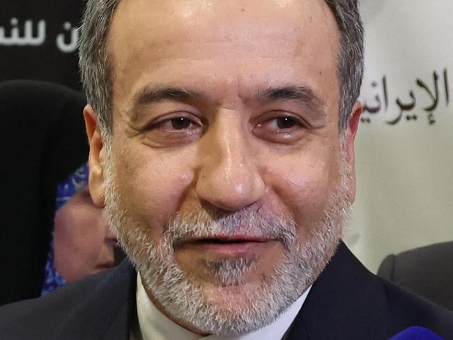 Iran's Foreign Minister Abbas Araghchi said the US and Iran will hold a new round of nuclear talks on Sunday local time in Oman. Picture: AFP