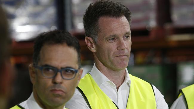 Treasurer Daniel Mookhey (left) and Premier Chris Minns are focused on bringing down debt. Picture: John Appleyard