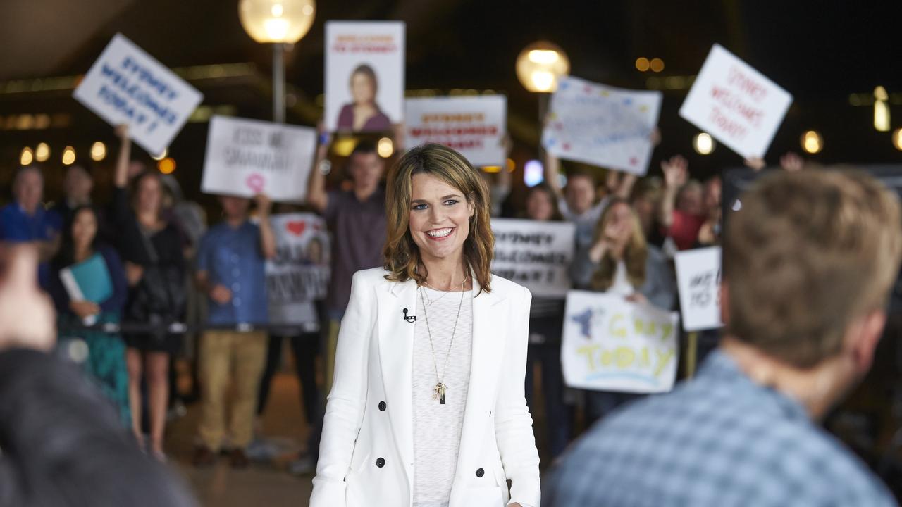 NBC anchor Savannah Guthrie. Picture: Destination NSW