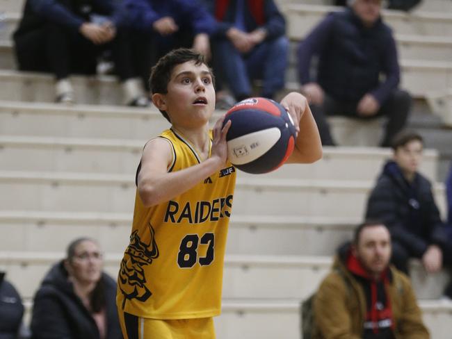 National Junior Classic Basketball: Dandenong Stadium. U12 Canberra v Knox (court 1). Picture: Valeriu Campan