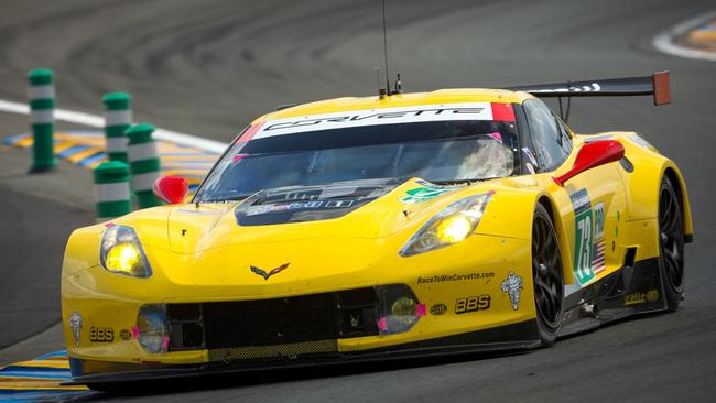 Corvette Racing’s Le Mans car.