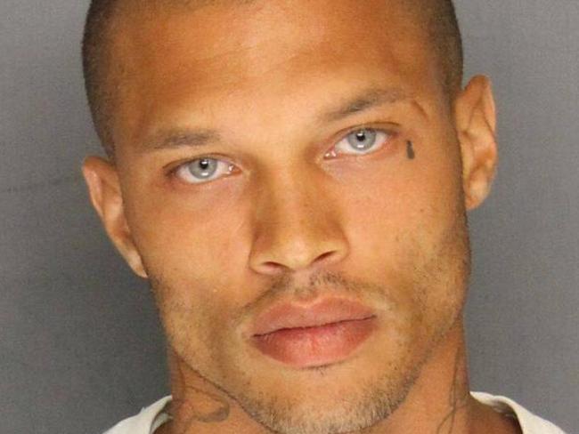 Jeremy Meeks shot to fame when his hot mug shot went viral.