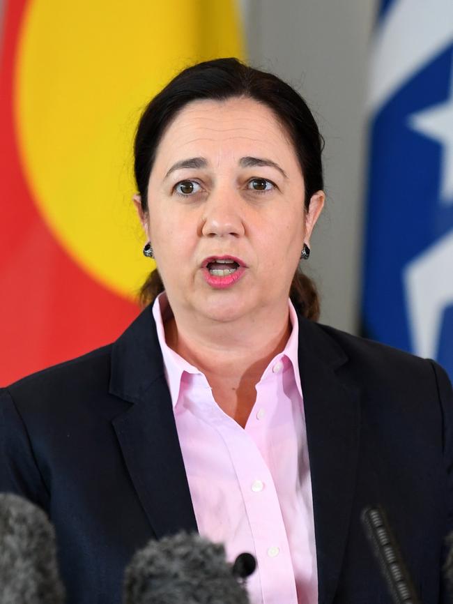 Queensland Premier Annastacia Palaszczuk. Picture: NCA NewsWire / Dan Peled