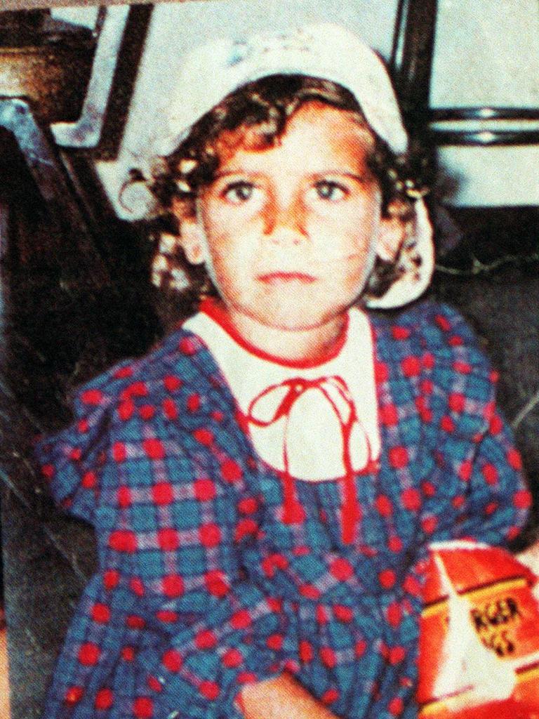 Evelyn Greenup, aged four at the time she went missing