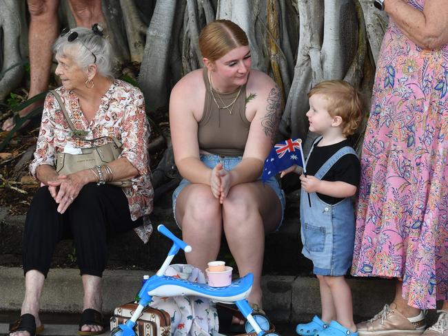 Anzac Day 2025. Strand parade in Townsville. Picture: Evan Morgan