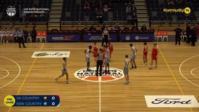 Replay: SA Country v NSW Country (Boys)- Basketball Australia Under-16 National Championships Day 3